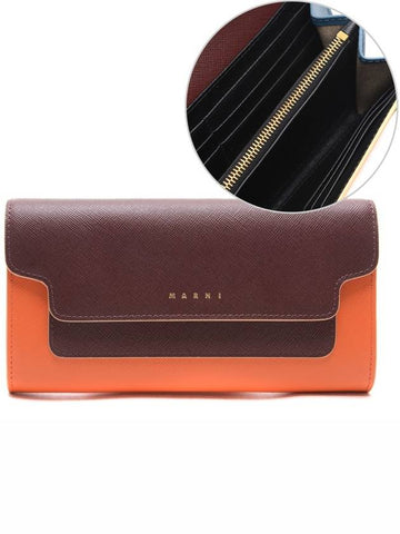 Women’s Long Wallet PFMOU01U17_LV520_Z370C_20F - MARNI - BALAAN 1