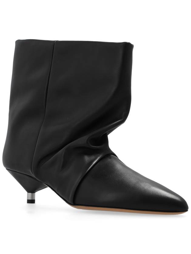 Isabel Marant Heeled Ankle Boots Ebbi, Women's, Black - ISABEL MARANT - BALAAN 4