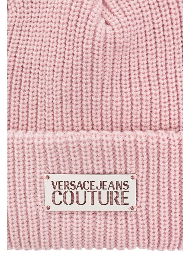 Versace Jeans Couture Cap With Logo, Women's, Pink - VERSACE - BALAAN 4