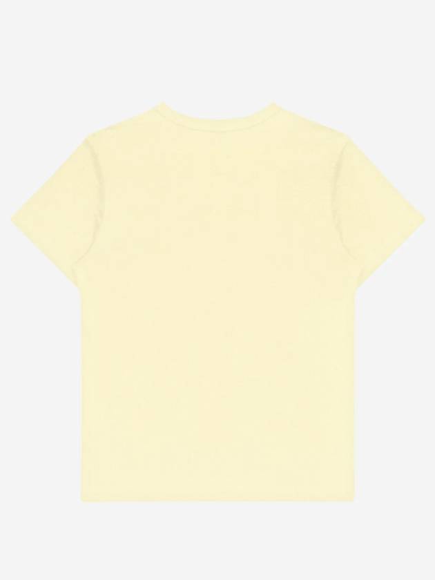 Fox Head Patch Classic Short Sleeve T-Shirt Yellow - MAISON KITSUNE - BALAAN 4