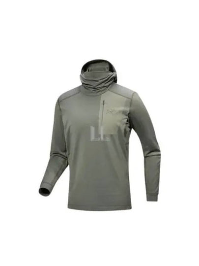 Rho LT Hooded Long Sleeve T-Shirt Forage - ARC'TERYX - BALAAN 2