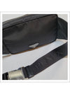 Logo Print Re-Nylon Belt Bag Black - PRADA - BALAAN 9