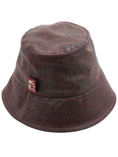 Paisley Bucket Hat Brown - ETRO - BALAAN 2