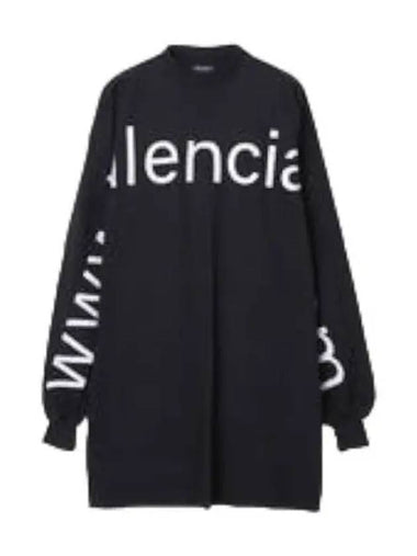 Logo embroidered sweatshirt - BALENCIAGA - BALAAN 1