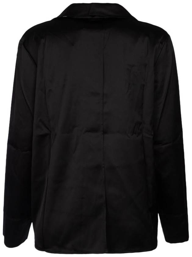 La Chemise Notte Open Charm Logo Shirt Black - JACQUEMUS - BALAAN 3