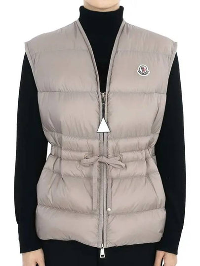 Women s NAI Down Padded String Vest Beige 1A00060 595FE 205 - MONCLER - BALAAN 2