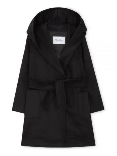 Wool Single Coat Black - MAX MARA - BALAAN 2