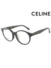 Glasses Frame CL50008F 001 Round Acetate Men Women - CELINE - BALAAN 2