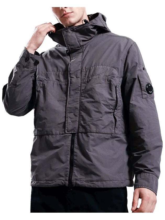 CP Company Flatt Nylon Hooded Overshirt 17CMOS132A 005991G 771 Flat - CP COMPANY - BALAAN 2