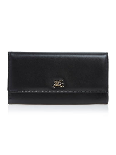 Pegasus Flap Long Wallet Black - ETRO - BALAAN 2