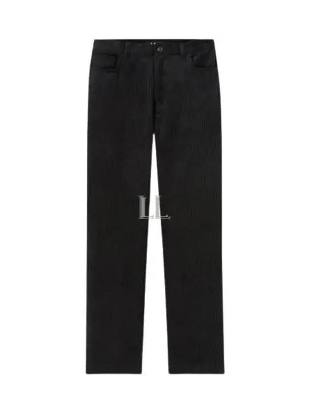 New Sailor Cropped Corduroy Straight Pants Black - A.P.C. - BALAAN 2