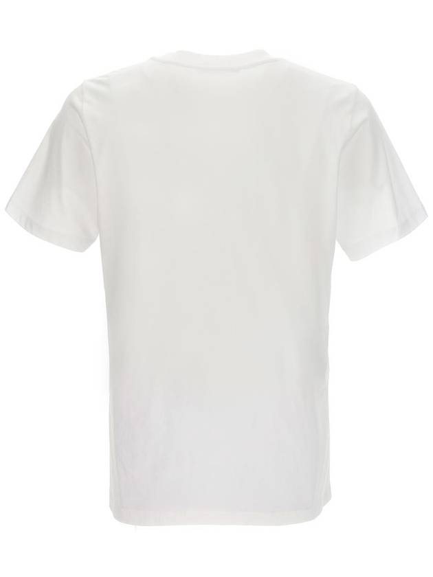 Logo Cotton Short Sleeve T-Shirt White - MARNI - BALAAN 3