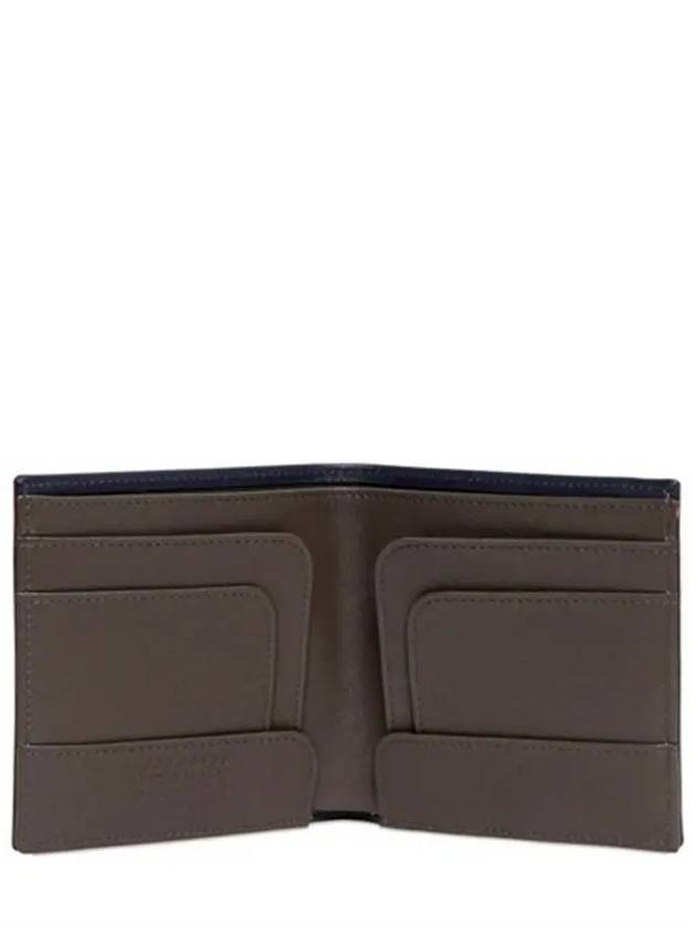 Maison Margiela Key key emboss snap button hold twotone leather nonfold wallet - MAISON MARGIELA - BALAAN 2