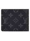 Slender Monogram Eclipse Half Wallet Black - LOUIS VUITTON - BALAAN 5