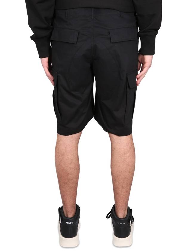 Short Pants FD55SH2359RO 99 BLACK - KENZO - BALAAN 5