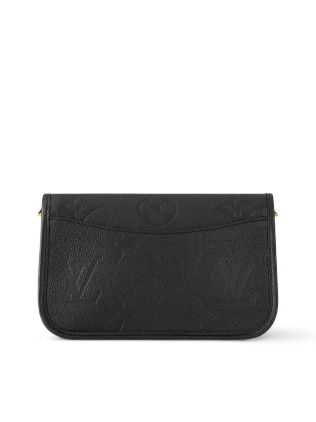 Diane Monogram Leather Shoulder Bag Black - LOUIS VUITTON - BALAAN 7