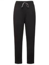 Women's ORB Spray Back Logo Cotton Track Pants Black - VIVIENNE WESTWOOD - BALAAN 2