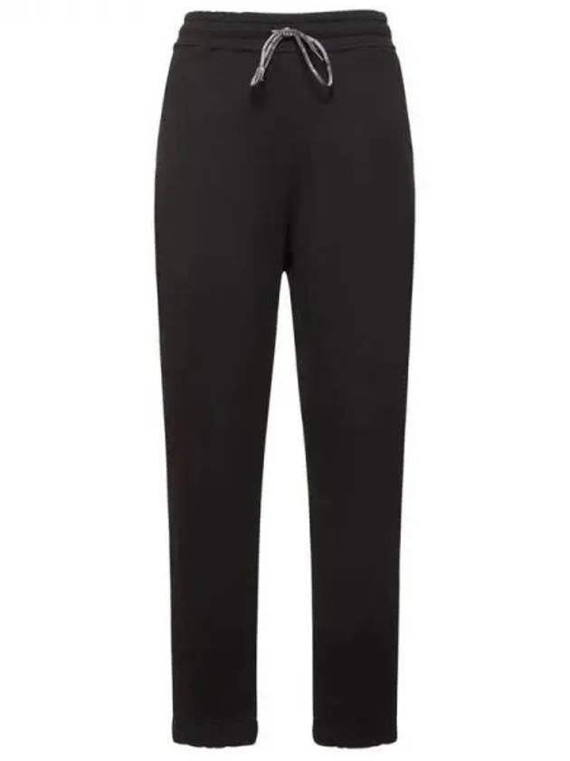 Women's ORB Spray Back Logo Cotton Track Pants Black - VIVIENNE WESTWOOD - BALAAN 2