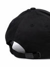 Square Logo Patch Ball Cap Black - Y-3 - BALAAN 4