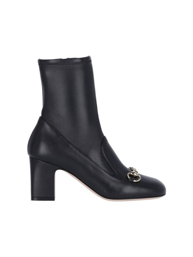 Women's Horsebit Ankle Boots Black - GUCCI - BALAAN 2