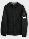 Membrana 3L TC Hooded Jacket Black - STONE ISLAND - BALAAN 3