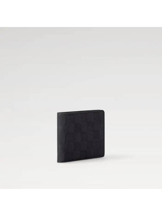 Slender Damier Half Wallet Black - LOUIS VUITTON - BALAAN 3