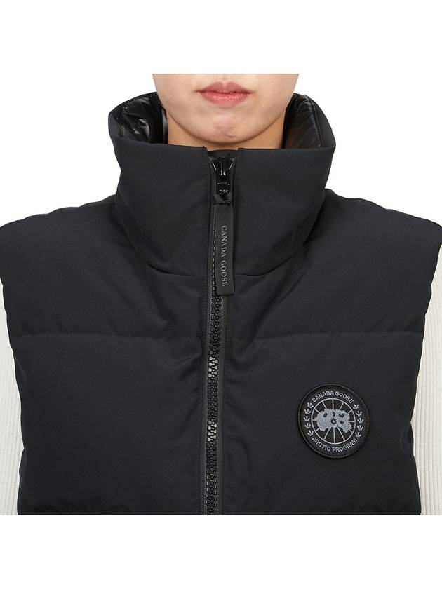 Grandview Cropped Vest Black - CANADA GOOSE - BALAAN 7