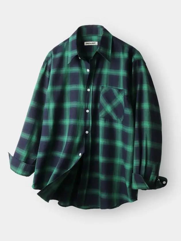 Tartan check shirt green - INDUST - BALAAN 6