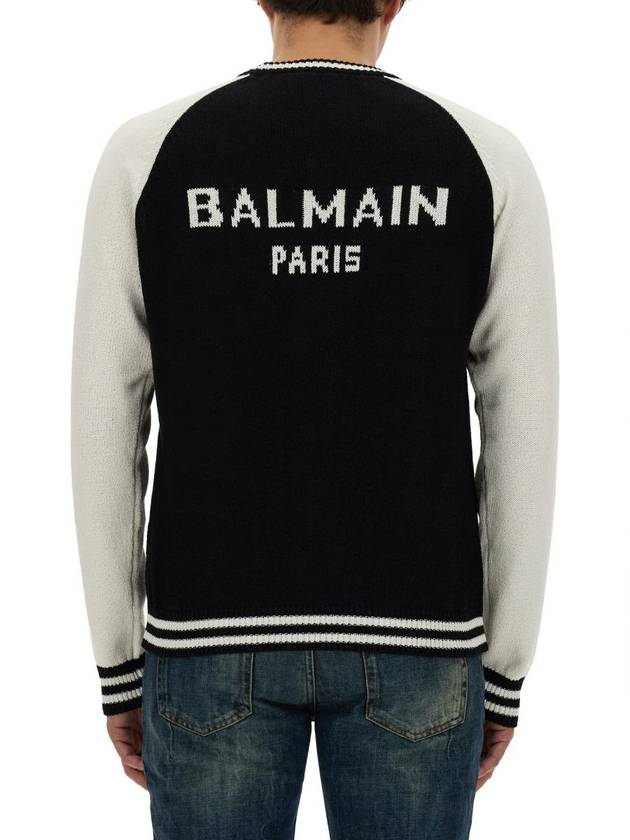 Balmain Jersey With Logo - BALMAIN - BALAAN 3