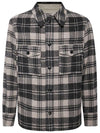 Gerbon Check Long Sleeve Shirt Ecru - ISABEL MARANT - BALAAN.