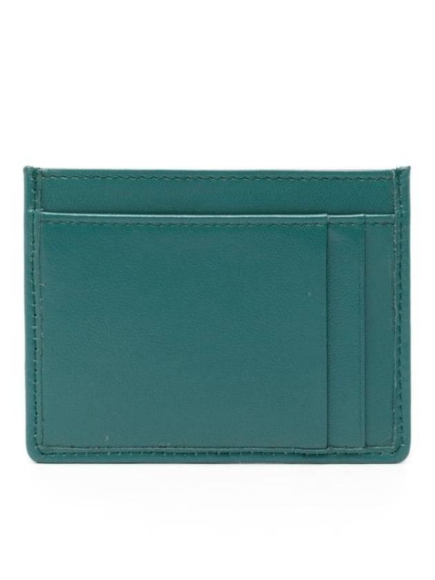 logo-plaque matelassé cardholder - MIU MIU - BALAAN 2