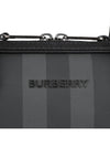 Slim Ainsworth Check Case Dark Grey - BURBERRY - BALAAN 8