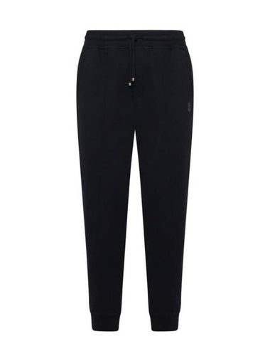 Double Fleece Track Pants Black - BRUNELLO CUCINELLI - BALAAN 1