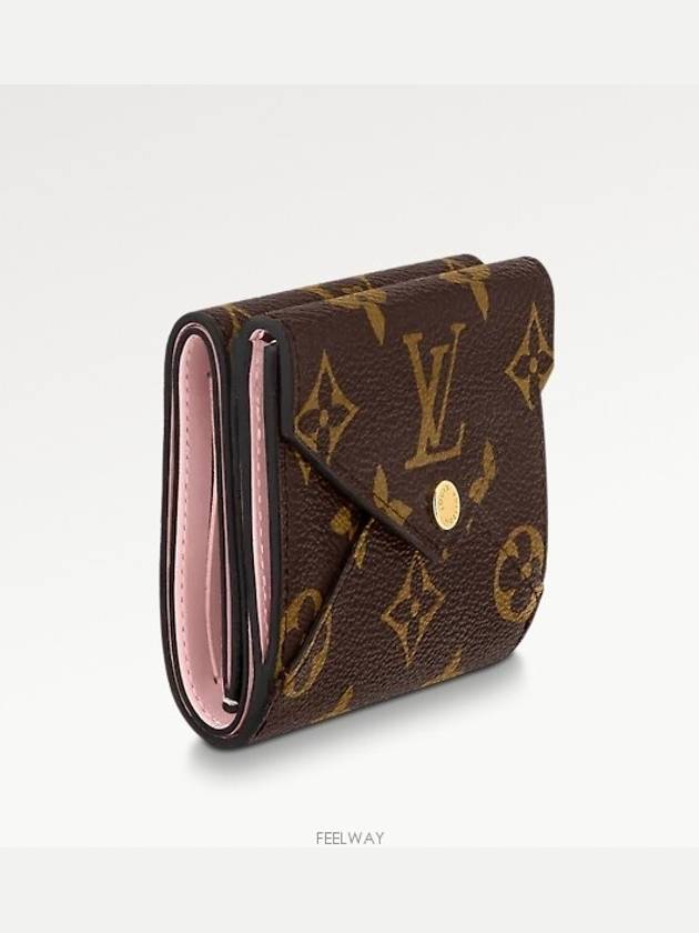 Celeste Monogram Half Wallet Brown Pink - LOUIS VUITTON - BALAAN 5