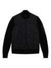 Beck Knit Hybrid Zip-Up Jacket Black - J.LINDEBERG - BALAAN 2