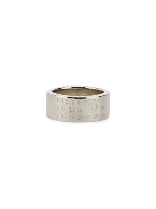 Men's Numeric Minimal Signature Ring Silver - MAISON MARGIELA - BALAAN 2