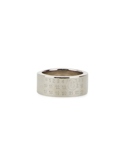 Men's Numeric Minimal Signature Ring Silver - MAISON MARGIELA - BALAAN 2