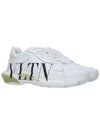 Men's VLTN Bounce Logo Low Top Sneakers White - VALENTINO - BALAAN 4