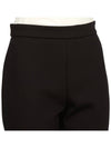 Sonni Zipper Polyamide Slacks Black - MAX MARA - BALAAN 10