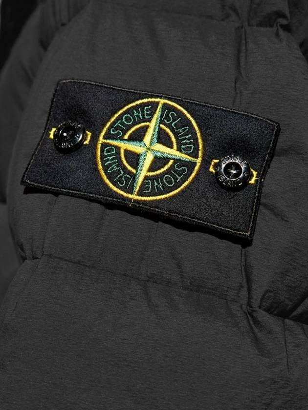 Seamless Tunnel Nylon Down Padding Grey - STONE ISLAND - BALAAN 8