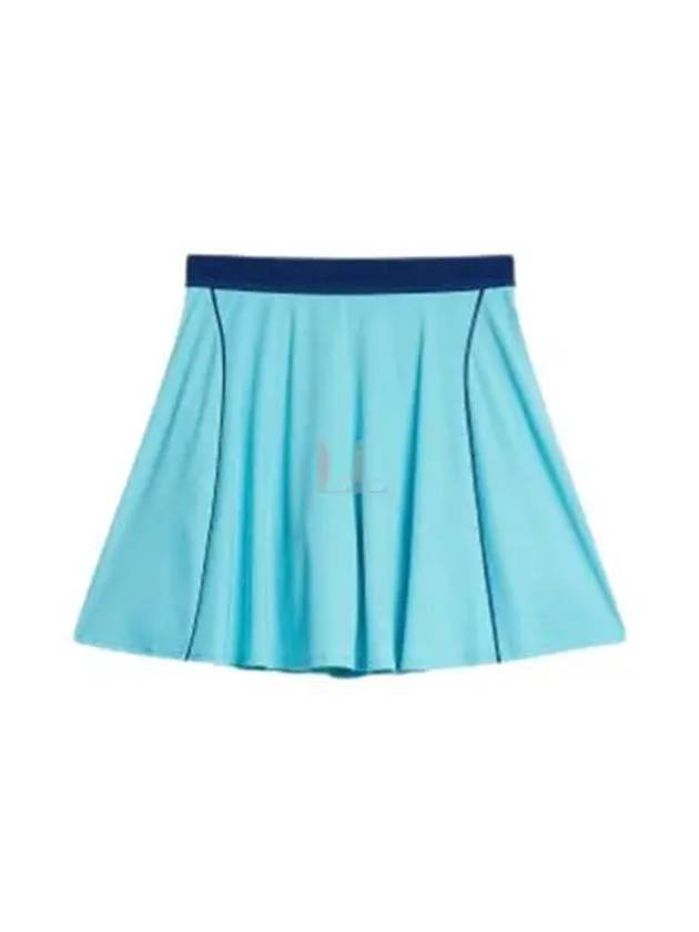 Women's Joyce Skirt Blue Curacao - J.LINDEBERG - BALAAN 2