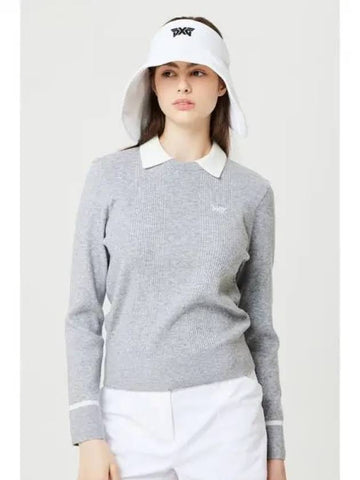 Women s Collar Neck Sweater PIFCW410812 Domestic Product GQ4V24080273589 - PXG - BALAAN 1