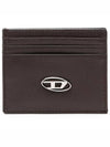 Johnny D Logo Card Wallet Brown - DIESEL - BALAAN 2