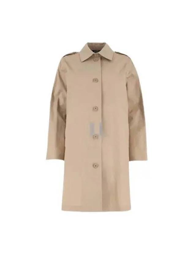 Justine Raincoat Beige - A.P.C. - BALAAN 2