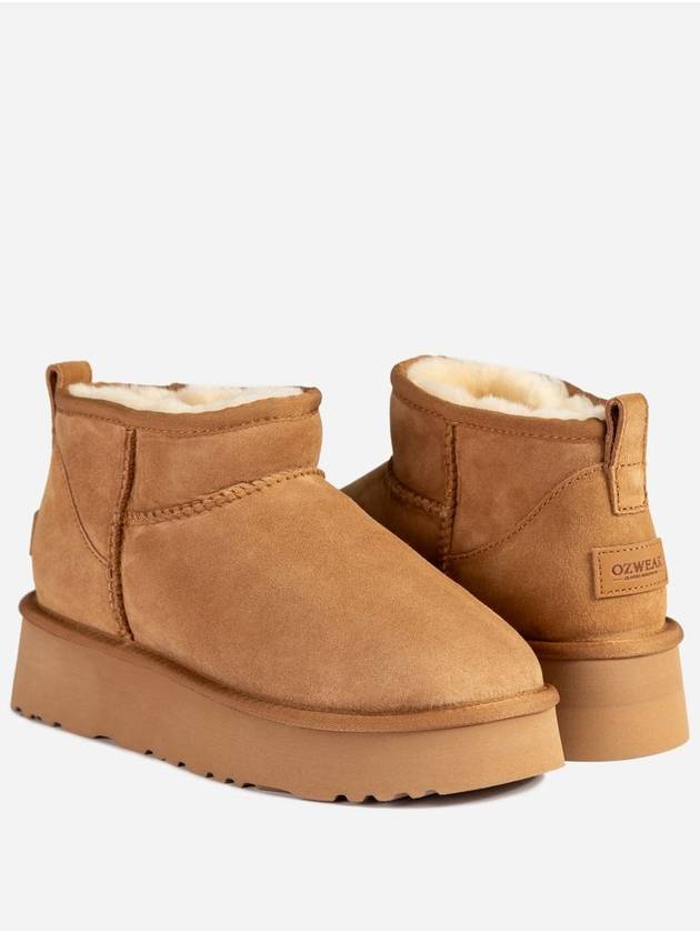 Classic Platform Ultra Mini Winter Boots Chestnut - OZWEAR UGG - BALAAN 6