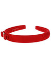 Vara Bow Headband Red - SALVATORE FERRAGAMO - BALAAN 4