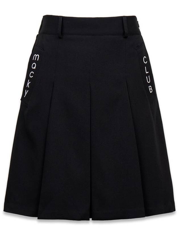 Women s Bella Midi Skirt Black MCFW24SK2BK - MACKY - BALAAN 2