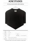 Crew Neck Slim Fit Short Sleeve T-Shirt Black - ACNE STUDIOS - BALAAN 3