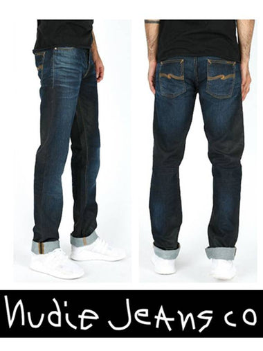 Hank Rey Faded Coated Indigo - NUDIE JEANS CO - BALAAN 1