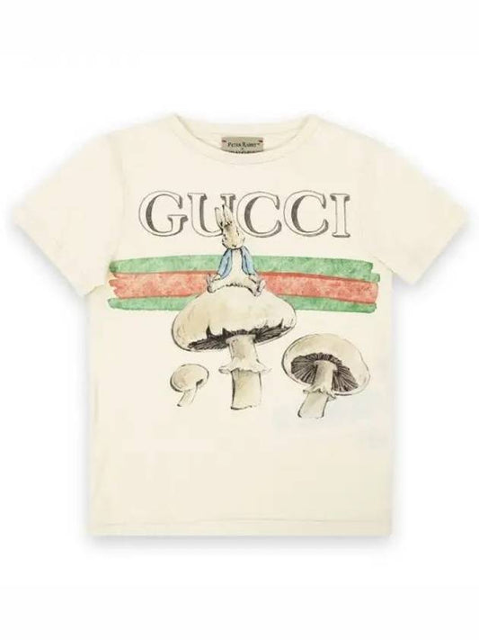 Kids T Shirt 547559 XJF6A 9247 SUNKISSED GREEN MC - GUCCI - BALAAN 2